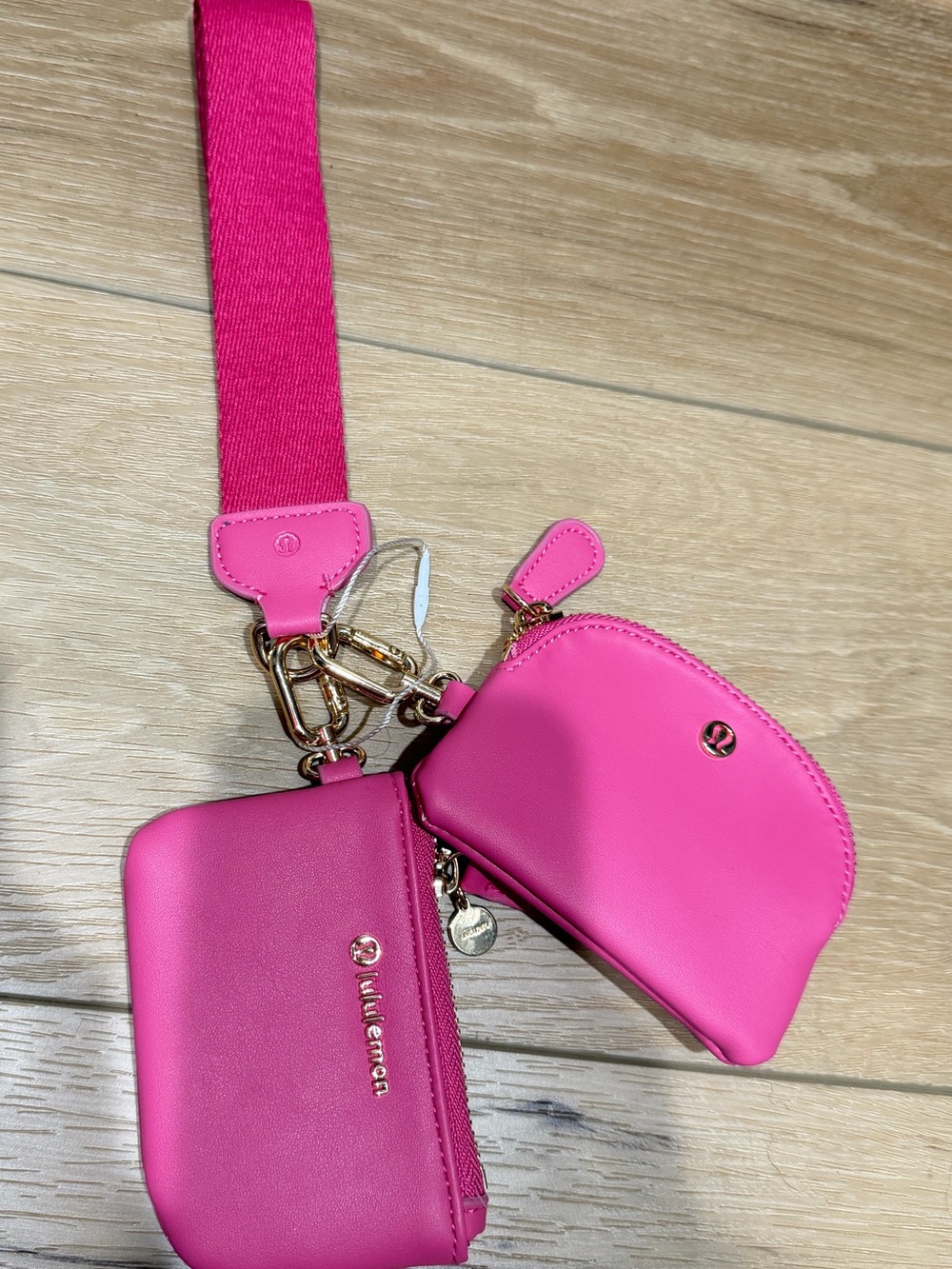 Lululemon dual pouch wristlet